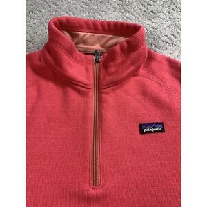 Patagonia Better Sweater 1/4 Zip Youth XL 14 Pink Fleece Pullover